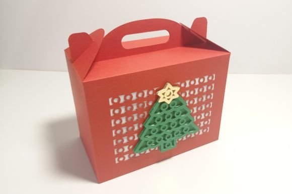 Christmas Tree Gable Box: 3D SVG Review