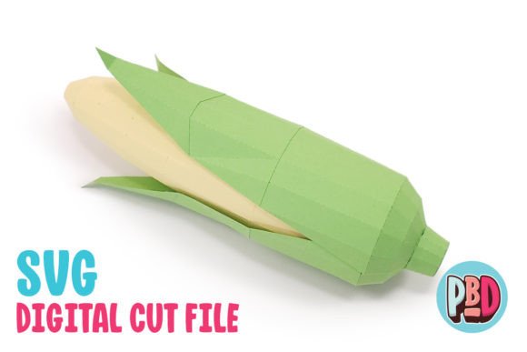 Corn 3D Papercraft: A 3D SVG Shapes Review
