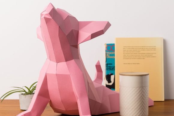Dog Chichi Doing Yoga 3D SVG Animals Asset Review