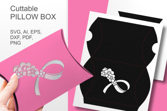 Floral Cancer Awareness Ribbon Box SVG: 3D Gift Boxes Review