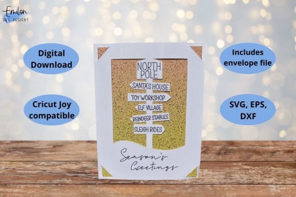 North Pole Signpost Christmas 3D SVG Review