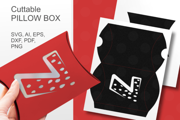 Number 7 Pillow Favor Box Template SVG Review